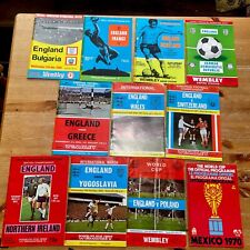 Joblot football programmes for sale  SALISBURY