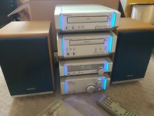 Technics Sc-hd505 Mini System FM CD Tape Blue Lights Working Complete remote for sale  Shipping to South Africa