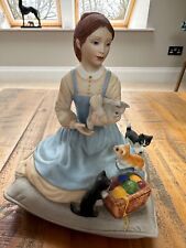 Franklin porcelain figurine for sale  ANDOVER