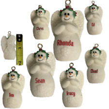 Personalized angel snowman for sale  Crawfordsville