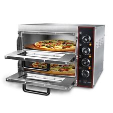 Marcador de pizza comercial de bancada forno de pizza deck duplo para pizza interna 16" comprar usado  Enviando para Brazil