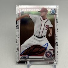 MITCHELL PARKER 2020 BOWMAN 1º Cromo Assinado BD-176 Washington Nationals ESTREIA! comprar usado  Enviando para Brazil