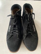 Sparco black suede for sale  RUISLIP