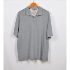 Camisa polo masculina cinza manga curta vintage original à prova de intempéries tamanho XXL, usado comprar usado  Enviando para Brazil