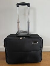 ANTLER Business Laptop Trolley Bag Two Wheeled Cabin Luggage Soft Shell Black for sale  Shipping to South Africa
