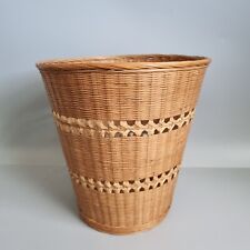 Vintage woven wicker for sale  PLYMOUTH