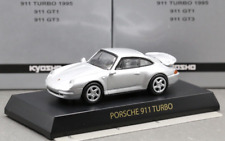 Kyosho 1/64 Porsche Collection 1 Porsche 911 Turbo 993 1995 plateado segunda mano  Embacar hacia Argentina