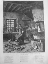 1880 blacksmith antique d'occasion  Expédié en Belgium