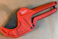 GREAT Milwaukee 2-3/8" Ratcheting Pipe Cutter 2" PVC 48-22-4215 - FREE SHIPPING for sale  Shipping to South Africa