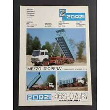 Brochure camion zorzi usato  Alessandria