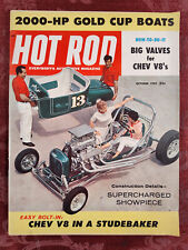 RARE HOT ROD Magazine October 1959 Gold Cup Boats Chev V-8 in a Studebaker for sale  Shipping to South Africa
