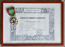 Médaille chevalier mérite d'occasion  Antibes