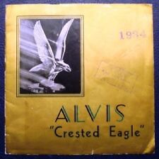 Alvis crested eagle for sale  LEICESTER