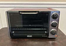 Torradeira elétrica DeLonghi grelha 6 fatias assadeira rotisserie cromada vermelha LIMPA, usado comprar usado  Enviando para Brazil