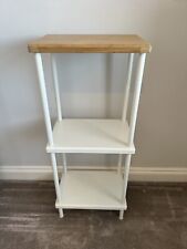 Ikea white metal for sale  EPPING