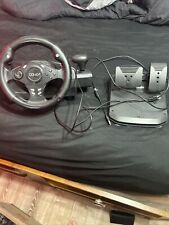 gaming steering wheel and pedals for sale  Shipping to South Africa
