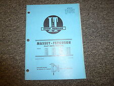 Manual de tractor Massey Ferguson 1085 1100 1105 1130 1135 1150 1155 230 segunda mano  Embacar hacia Argentina