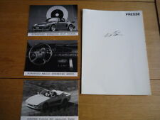 Porsche rinspeed press for sale  FRODSHAM