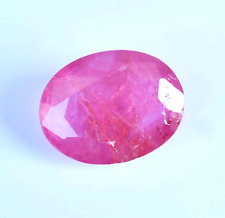 Piedra preciosa suelta ovalada con certificación AGL rosa natural antigua de Birmania 2,15 quilates sin tratar segunda mano  Embacar hacia Argentina