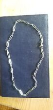 Antique 18" Link Chain Necklace Hallmarked 850PT Platinum for sale  Shipping to South Africa