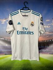 Camiseta de fútbol Real Madrid Home 2017 - 2018 camiseta de Adidas para hombre talla M segunda mano  Embacar hacia Mexico