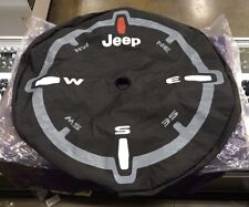 Jeep Wrangler Spare Tire Wheel Cover Compass w/ Rear Camera Port for sale  Shipping to South Africa