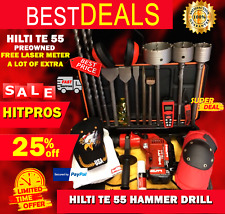 FREE GREASE Details about   HILTI TE 55 CASE FAST SHIPPING BRAND NEW 