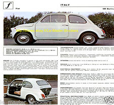 Fiat 500 berlina d'occasion  Charmes
