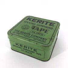 Vintage Advertising Tin Kernite Company Splicing Compound Tape for sale  Shipping to South Africa