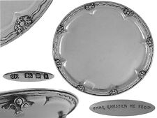 Silver salver omar for sale  LONDON