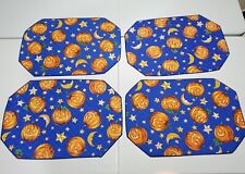 Halloween placemats pumpkins for sale  Shipping to Ireland