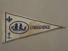 Longridge scout pennant for sale  NORTHAMPTON