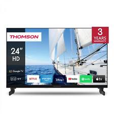 Thomson Smart TV 24" HD LCD Sistema Google TV DVBT2/C/S2 Classe E Nero 24HG2S14C usato  Napoli