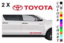 Toyota side decals for sale  SKEGNESS