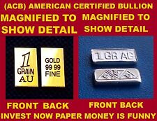 Acb ingot gold for sale  Shipping to Ireland