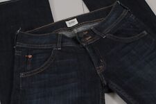 Hudson Womens Low Rise Jeans 27 Flare Wash Denim Flap Pockets Biker Y2K  Retro for sale  Shipping to South Africa