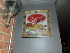 vintage ice works clock cream for sale  Martinsville