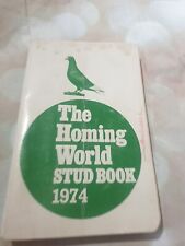 Homing stud book for sale  WELLINGBOROUGH