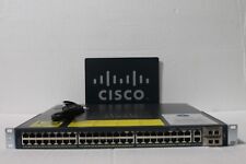 Conmutador Cisco WS-C4948-10GE-S 4948-10GE 48 puertos Gigabit + 10 GB con un solo sistema operativo de CA 15.0, usado segunda mano  Embacar hacia Argentina