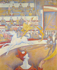 pintura a óleo de alta qualidade pintada à mão em tela - The Circus comprar usado  Enviando para Brazil