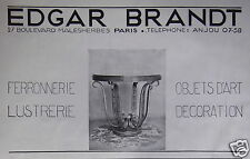 Publicité 1931 edgar d'occasion  Compiègne