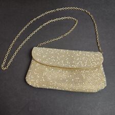 Bolsa tiracolo Jessica McClintock Sparkle Stones champanhe clutch formatura noite comprar usado  Enviando para Brazil