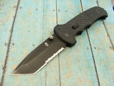 Usado, CUCHILLO DE BOLSILLO BIG GERBER 06 ASISTIDO G10 TACTICAL BLACKOUT TANTO CUCHILLOS DE SUPERVIVENCIA segunda mano  Embacar hacia Argentina