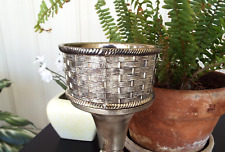 Silver tone basket for sale  Tucson