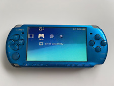 Sistema portátil Sony PSP 3000 azul vibrante + carregador e nova bateria LEIA comprar usado  Enviando para Brazil