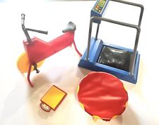 Barbie Doll 1983 Meritus Workout Exercise Bike & Trampoline & Treadmill & Scale for sale  Shipping to South Africa