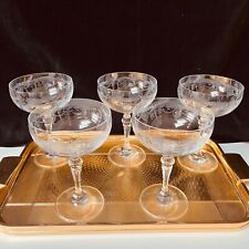 Vintage crystal champagne for sale  IPSWICH