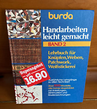 Burda handarbeiten leicht gebraucht kaufen  Diekholzen