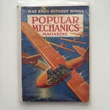 Popular Mechanics Magazine Febrero 1941: War Birds Without Wings Segunda Guerra Mundial, usado segunda mano  Embacar hacia Argentina