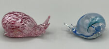 Pair glass snails for sale  Beacon
